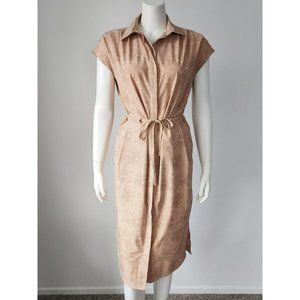 REI Cooperative Sun-Up shirt dress pocketed midi printed